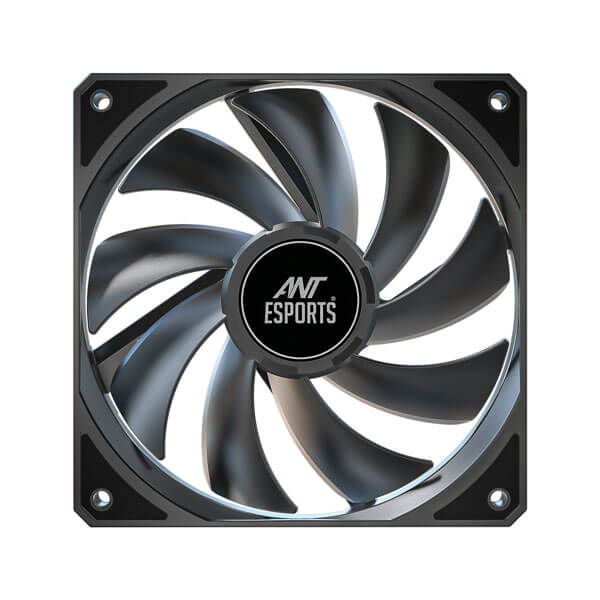 Ant Esports Darkflow Black Cabinet Fan, Triple Pack